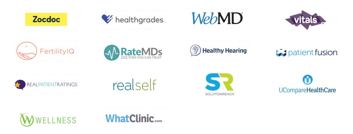 Healthcare Review Sites Avvo, LawyerRating, Lawyers.com, martindale.com